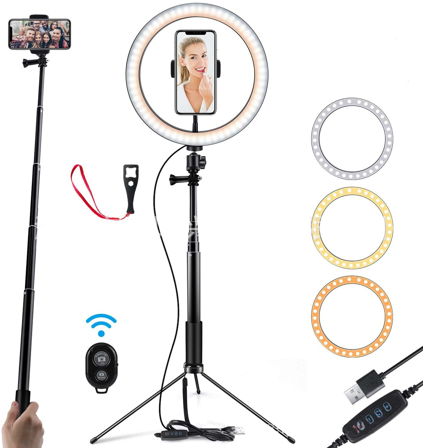 Illuminate Your Creativity with the 10-Inch LED Ring Light